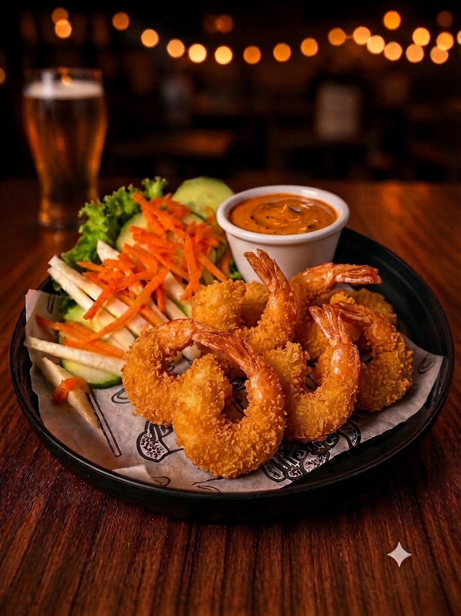 Camarones Empanizados