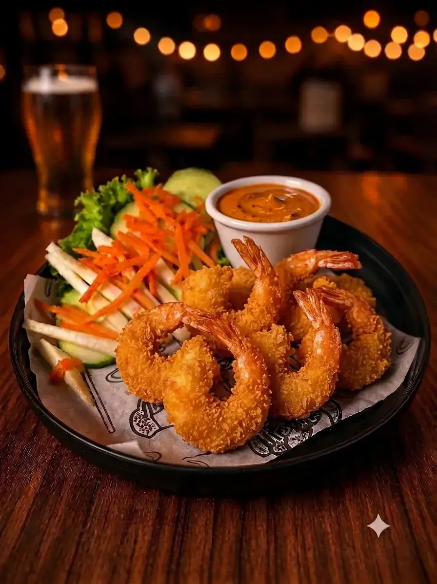 Camarones Empanizados